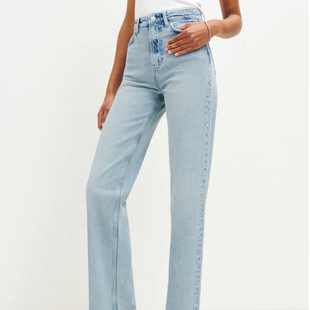 Reformation Wilder High Rise Wide Leg Jeans Tenaya - Size 26
